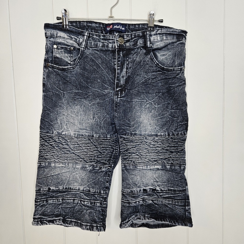 Phat Farm Shorts Mens Size 32‎ Jean Shorts